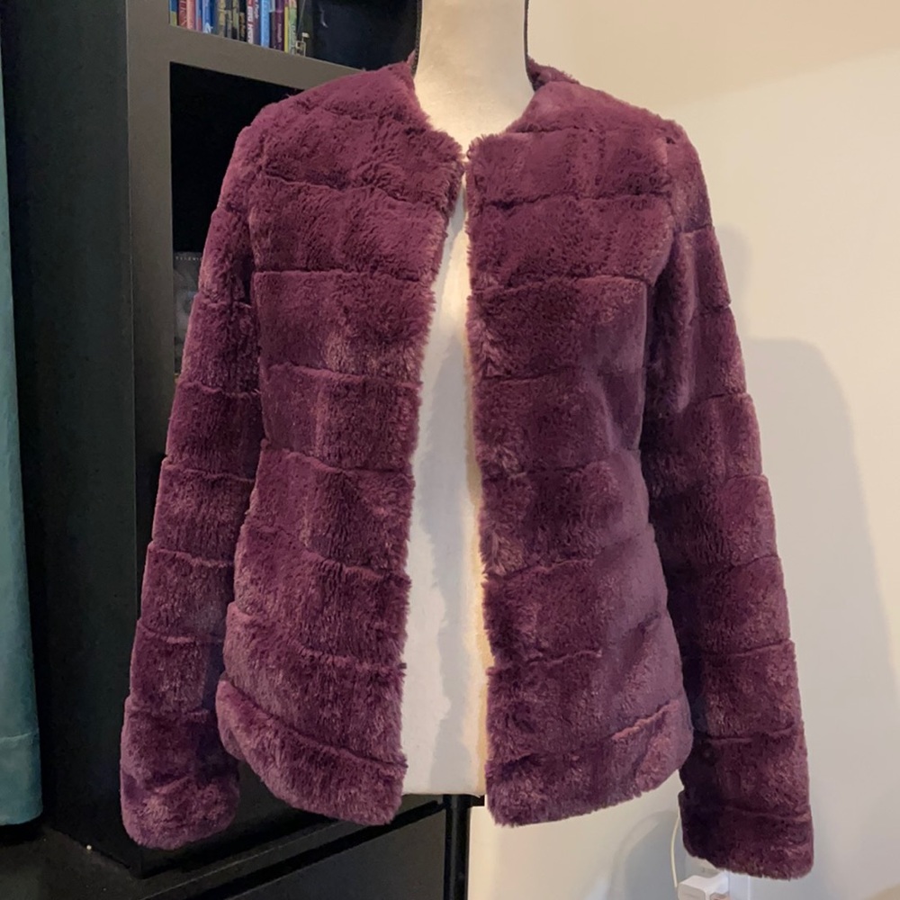 Marc New York faux fur jacket